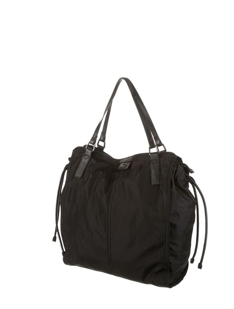 burberry buckleigh nylon shopper bag|Burberry Nylon Buckleigh Packable Tote Black .